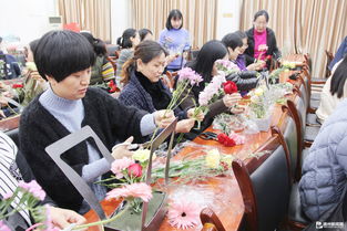 新湖街道舉辦“母親素質(zhì)提升工程”之花藝培訓活動